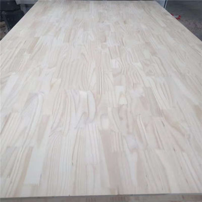 Finger Joint Board Finished And Clean Surface For Pine Paulownia Poplar Rubber Wood