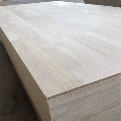Finger Joint Board Finished And Clean Surface For Pine Paulownia Poplar Rubber Wood