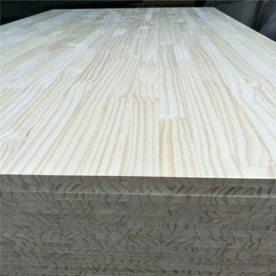 Finger Joint Board Finished And Clean Surface For Pine Paulownia Poplar Rubber Wood