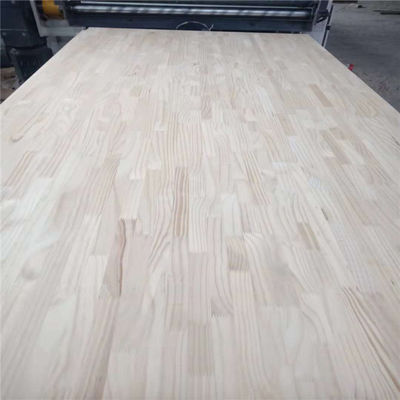 Finger Joint Board Finished And Clean Surface For Pine Paulownia Poplar Rubber Wood