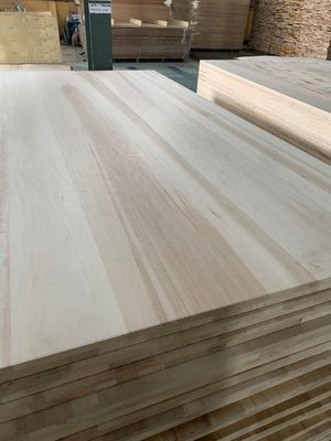 Poplar Solid Wood 4X8 Lumber Board For Project Solution Capability FSC Certified