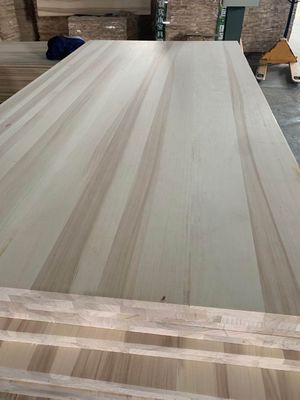 Poplar Solid Wood 4X8 Lumber Board For Project Solution Capability FSC Certified