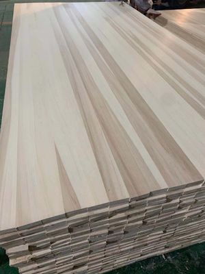 Poplar Solid Wood 4X8 Lumber Board For Project Solution Capability FSC Certified