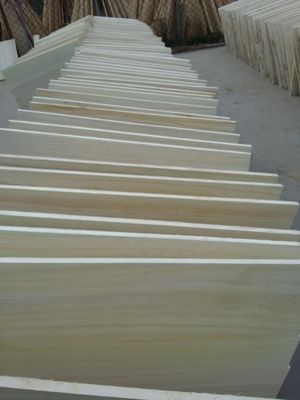 Natural Texture Solid Wood Furniture Poplar Paulownia Pine Plank Edge Glued Board