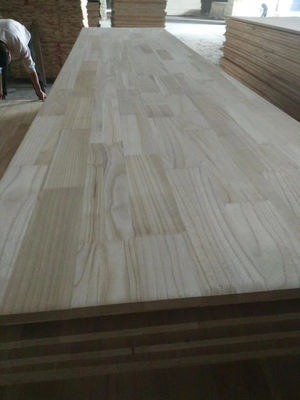 2000mm/2440mm/2500mm/3050mm/3660mm Length Paulownia Straight Panel Finger Joint Board