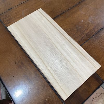 Drawer Furniture Backboard Panels Durable Grooved Poplar Paulownia Pine for Furniture