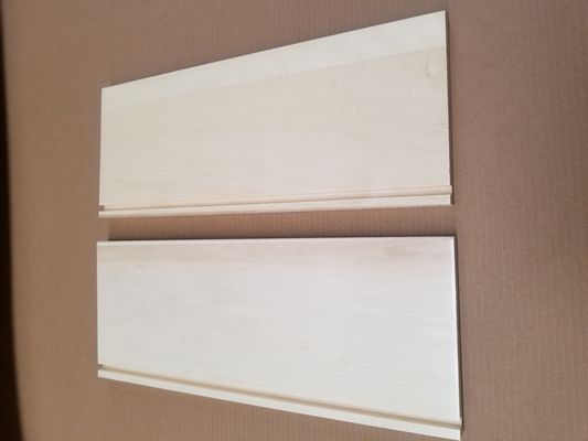 Finished and Clean Grooved Poplar Paulownia Drawer Board for Contemporary Style Cabinet