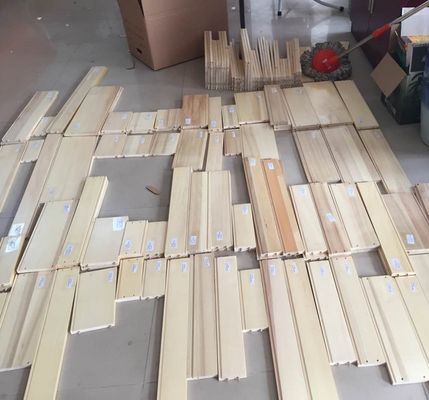 Finished and Clean Grooved Poplar Paulownia Drawer Board for Contemporary Style Cabinet
