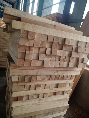 Russian Pine Timber Strips For Wood Slats Natural Wood Color Custom