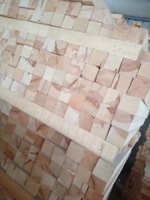 Russian Pine Timber Strips For Wood Slats Natural Wood Color Custom