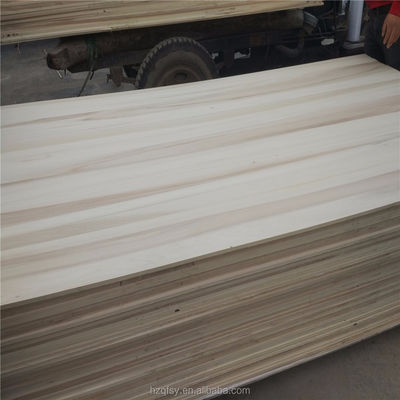 Natural or Bleached Chinese Poplar Finger Joint Board for Furniture Revitalization