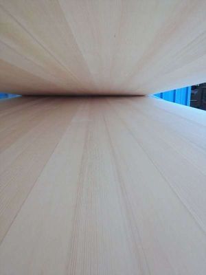 Poplar Solid Timber Board Moisture Content 8%-12% With Length 100mm-2440mm
