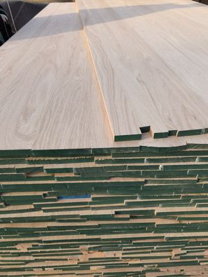 AA Grade North American Red Oak Custom Size Straight Panel Solid Board Online Technical Support