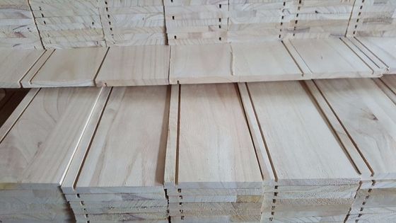 Moisture Content 8%-12% Wood Furniture Drawer Board Paulownia Wood Board