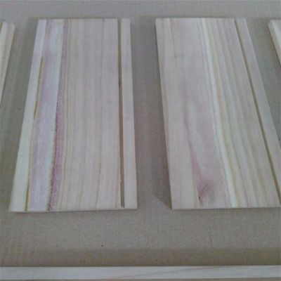 Paulownia Wood Chips Natural and Bleached for FSC 100% Certified Drawer Side Boards
