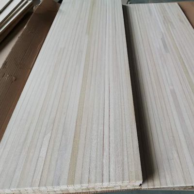 Custom Thickness Solid Wood Core Paulownia Wood Snowboard 1500x460x12mm for Standard