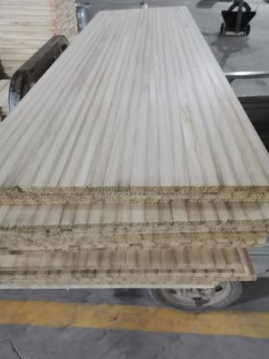 Custom Thickness Solid Wood Core Paulownia Wood Snowboard 1500x460x12mm for Standard