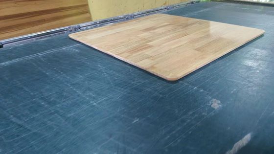 Solid Wood Desktop UV Oak Board Rubber Wood Finger Joint Board for Solid Wood Desktops