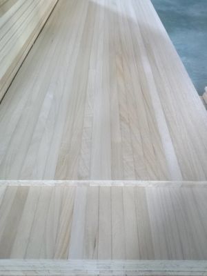 Custom Thickness Solid Wood Core Paulownia Wood Snowboard 1500x460x12mm for Standard