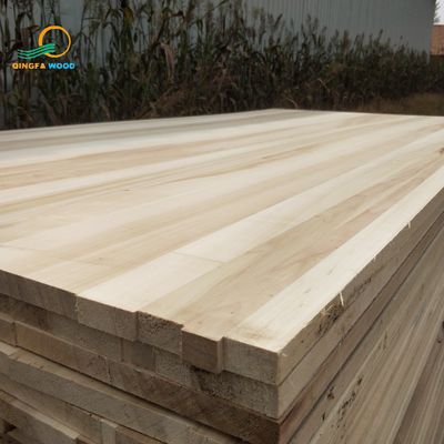 2440x1220x18mm White Poplar Solid Boards for Project Solution Capability AA Grade