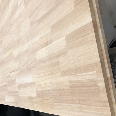 Home Office Crafts 1220*2440mm Environmentally Friendly Rubber Wood Finger Joint Board