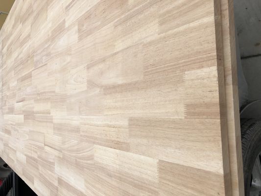 Home Office Crafts 1220*2440mm Environmentally Friendly Rubber Wood Finger Joint Board