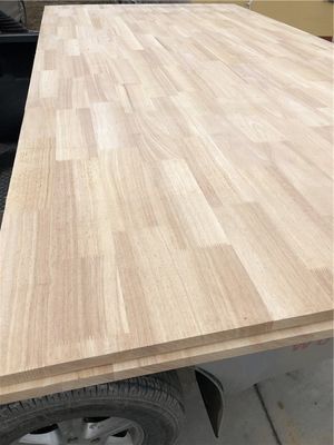 Home Office Crafts 1220*2440mm Environmentally Friendly Rubber Wood Finger Joint Board