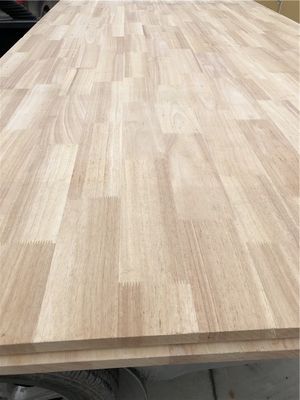 Home Office Crafts 1220*2440mm Environmentally Friendly Rubber Wood Finger Joint Board