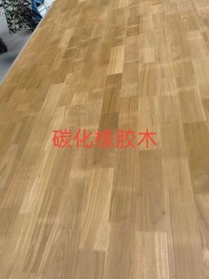 Rubber Wood Finger Jointed Solid Wood Planks Width 100-1220mm for Indoor Furniture