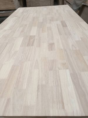 100-1220mm Width Rubber Finger Jointed Wood Boards Furniture Table Top Rounded Corners