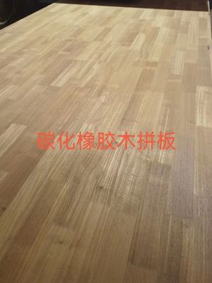 100-1220mm Width Rubber Finger Jointed Wood Boards Furniture Table Top Rounded Corners