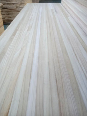 100-1220mm Width Paulownia Solid Wood Panel Snowboard Core Sheet for Thickness 3-50mm
