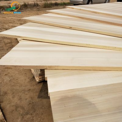 Moisture Content 8-12% Poplar Edge Glued Panels For Furniture Eco Friendly Glue