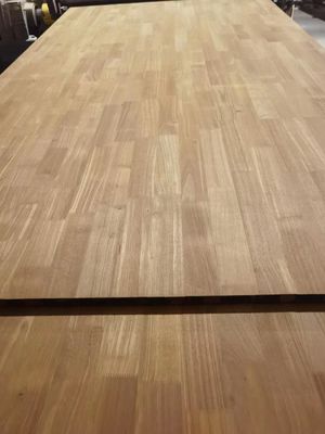 Customized 1220x2440mm Carbonized Solid Wood Panel Rubber Finger Joint Hardwood Board