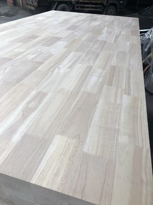 Customized 1220x2440mm Carbonized Solid Wood Panel Rubber Finger Joint Hardwood Board