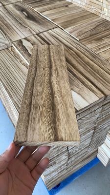 100mm-2440mm Length Burnt Tung Board Wall Floating Shelf for Home Office Benefit