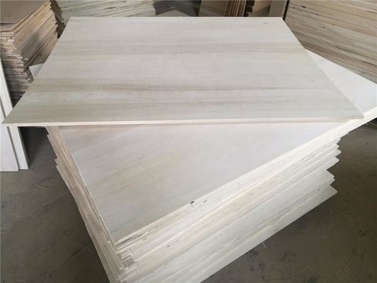 Modern Design 2440X1220 Paulownia Solid Wood Lumber Board with 280-310kg/m3
