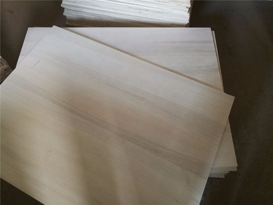 Modern Design 2440X1220 Paulownia Solid Wood Lumber Board with 280-310kg/m3