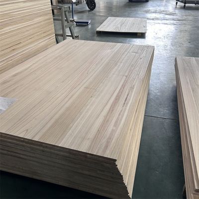 Modern Design Paulownia Straight Panels for Home Office Furniture and Decorative Boards