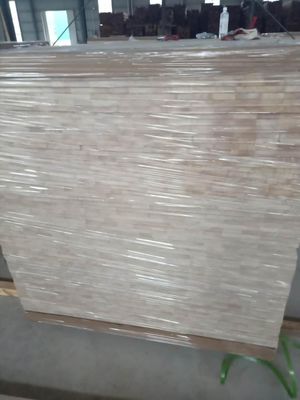 Rubber Wood Finger Joint Board Indoor Natural Color AA AB BB BC
