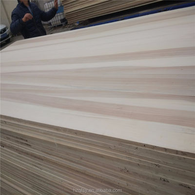 Original Bleached Poplar Lumber 2440x1220mm For Strong Durable Wood Panels