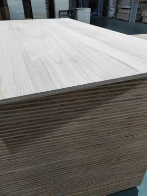 FSC 100% Certificate Multilayer Furniture Panels with Paulownia Wood Board Material