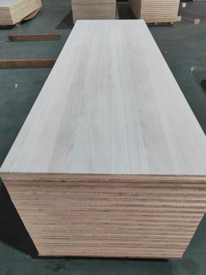 Natural Wood Solid Wood Board Paulownia Timber Sheet for Project Solutions Capability