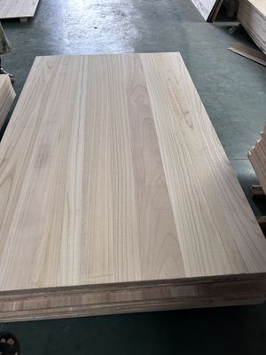 Moisture Content 8%-12% Grade AB or ABC Paulownia Board for Coffins of Excellent