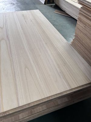Moisture Content 8%-12% Solid Wood Board for Furniture Best Paulownia Wood Board