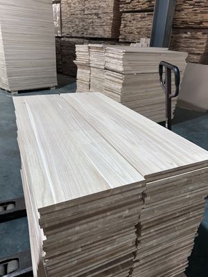 8%-12% Moisture Content Paulownia Wood Board for Furniture Manufacturing in Australia