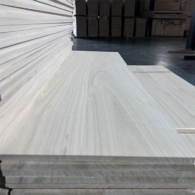 Solid Wood Paulownia Board for Furniture Bleached Paulownia Wood Moisture Content 8%-12%