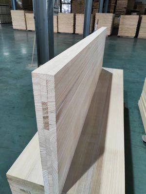 Multi-Layer Solid Wood Paulownia Board with Customerized Size and 3mm-50mm Thickness