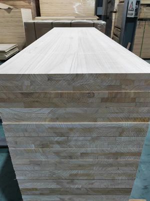 Multi-Layer Solid Wood Paulownia Board with Customerized Size and 3mm-50mm Thickness