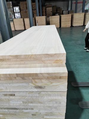 Multi-Layer Solid Wood Paulownia Board with Customerized Size and 3mm-50mm Thickness